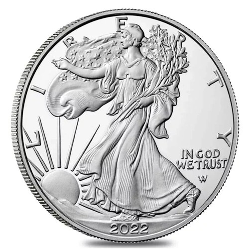2024, 2023, 2022. All 3 $1 American Silver Eagle 1 oz BU FREE SHIPPING DE25 - Picture 3 of 4