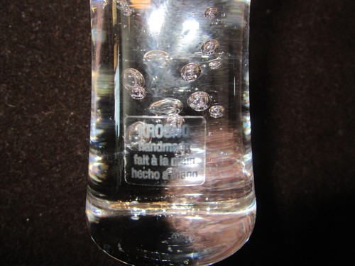 Caja y Barril Krosno Vidrio VERVE Vástago de Burbuja Martini Set 4 Vasos Polonia 6 Oz. - Imagen 2 de 14
