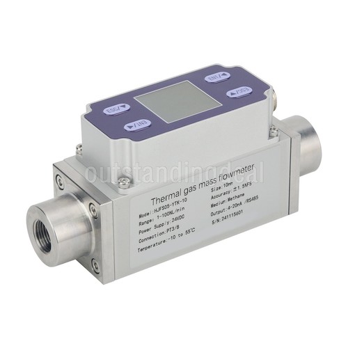 Medidor de flujo de metano 0-100L/min MEMS medidor de flujo de gas térmico con salida RS485 ot25 - Imagen 2 de 6