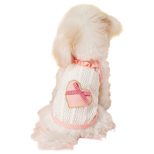 Perro Mascota Cabestrillo Vestidos Ropa de Fiesta con Lazo Camisola Moda Camisa Caminar - Imagen 6 de 23