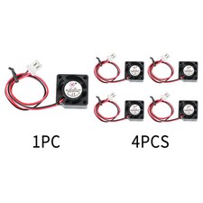 Brushless DC Cooling Blower Fan 12V 0.05A 2010 20x20x10mm Sleeve 2 Pin Wire UE