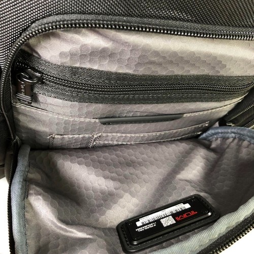 TUMI ALPHA BRAVO "Search" Backpack Black Popular Model Business Stylish - Picture 11 of 15