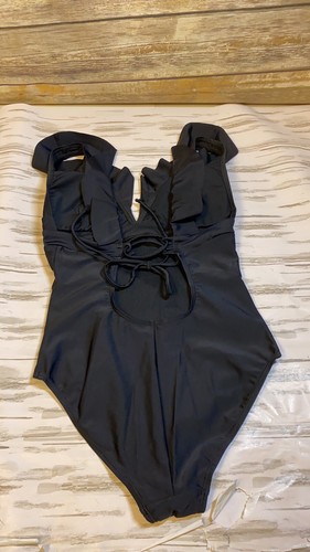 Costume da bagno Soyml da donna nero medio nuovo senza etichette - Foto 3 di 5