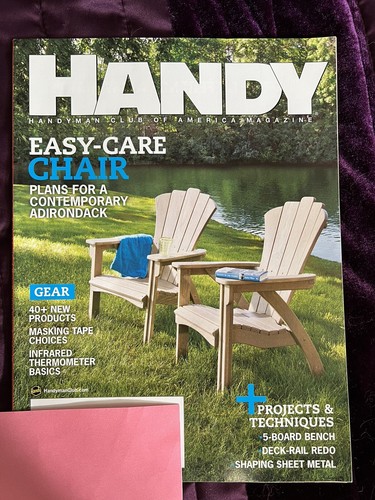 Magazine - HANDY - Handyman Club of America - Aug/Sept 2012 - Adirondack