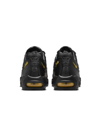 FB2709-003 Corteiz Nike Air Max 95 Black and Tour Yellow (Men's