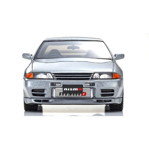 Kyosho KSR43104GR 1/43 Nissan Skyline GT-R R32 NISMO Diecast Gray Car - Picture 3 of 11
