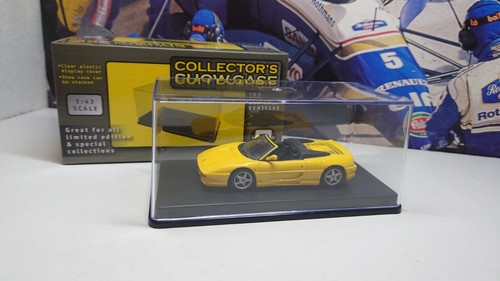 MINICHAMPS - FERRARI F355 SPIDER - YELLOW - 1/43 SCALE MODEL CAR - NEW CASE