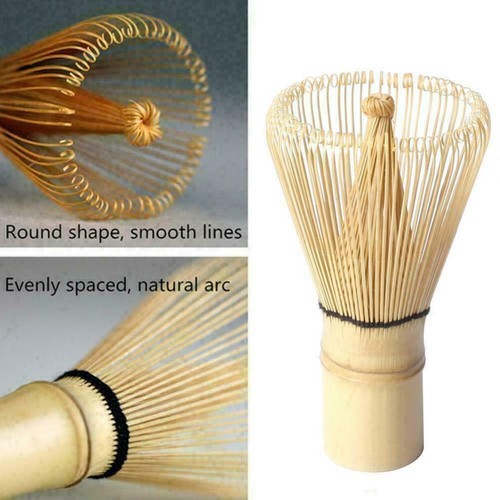 Whisk Japanese Bamboo Matcha Powder Green Kit Sauce Tools Teaspoon T4A5 - Picture 6 of 12