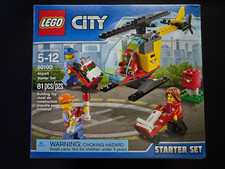 LEGO City 60100 Airport Starter Set 81 Piece Set New Sealed