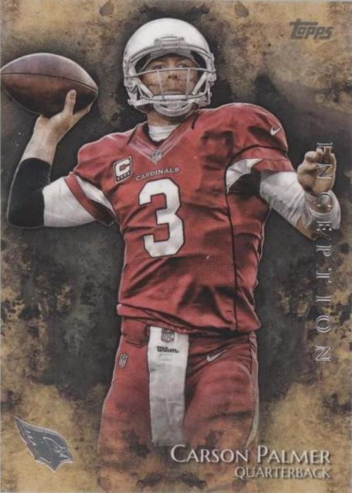 2014 Topps Inception Carson Palmer #22 - 1 of 2