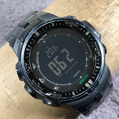 Casio Pro Trek Men PRW-3000 Triple Sensor Tough Solar