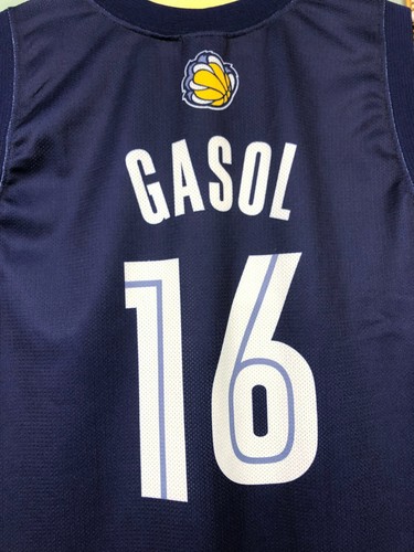 Vintage NBA Champion Jersey Gasol Memphis Grizzlies Rare Mens Shirt Size L - Picture 13 of 13