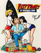 Dan Parent Archie Artist Autographed 8x10 Fast Times at Riverdale High Dan Parent Archie Artist Autographed 8x10 Fast Times at Riverdale High
