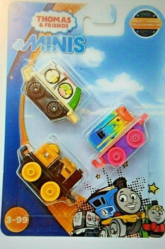 Thomas & Friends Minis 3 piezas Stephen, sushi Spencer, Rainbow Shane nuevo en paquete colección - Imagen 2 de 2