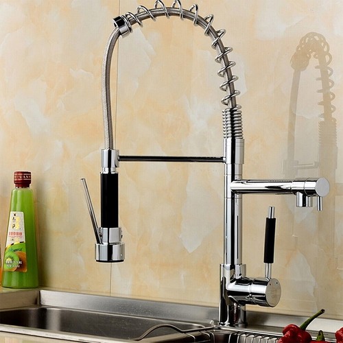 Pull Out Spray Head Replacement Kitchen Mixer Tap Water Faucet Shower Setting - Bild 20 von 24