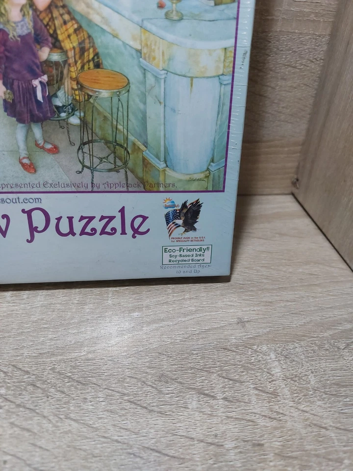 Puzzle Fuente de Soda Susan Brabeau 1000 piezas 19” x 30” Foto 2 de 4