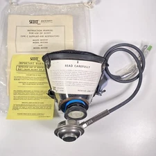 Scott Type C Supplied Air Respirator Emergency Vintage 1981 New Old Stock
