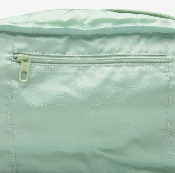 New Balance Glossy Ribbon Duffle Bag - Mint / Gym, sports