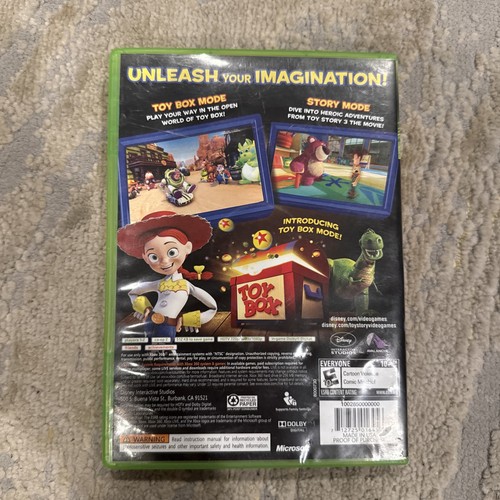 Toy Story 3 (Microsoft Xbox 360, 2010) Complete CIB TESTED - Picture 2 of 5