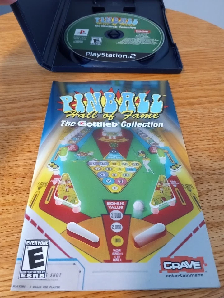 Pinball Hall Of Fame The Gottlieb Collection Sony PlayStation 2 PS2 Complete CIB - Image 3 of 4