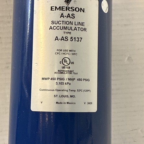 Emerson A-AS-5137 Suction Accumulator - Picture 3 of 3