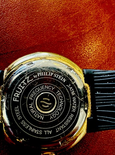 Reloj Philip Stein Fruitz Mujer 38mm Acero Inoxidable Necesita Batería Nueva - Imagen 4 de 4