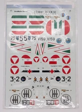 Decal Aeromaster Chirri CR.32 Collection Italian Biplane Fighter WWII 48-421