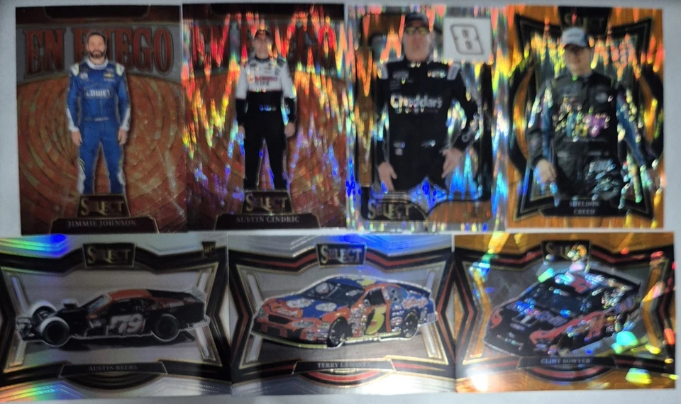 2025 Select Racing Pick Your Driver Nascar 1-200 Plus Inserts and Parallels - Image 2 of 2