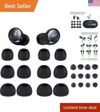 Noise-Reducing Silicone Ear Tips for Soundcore Earphones 6 Pairs Included
