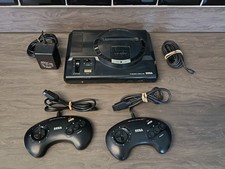 Sega Mega Drive Console 16-Bit Model 1601-05 with 2 Controllers, Working