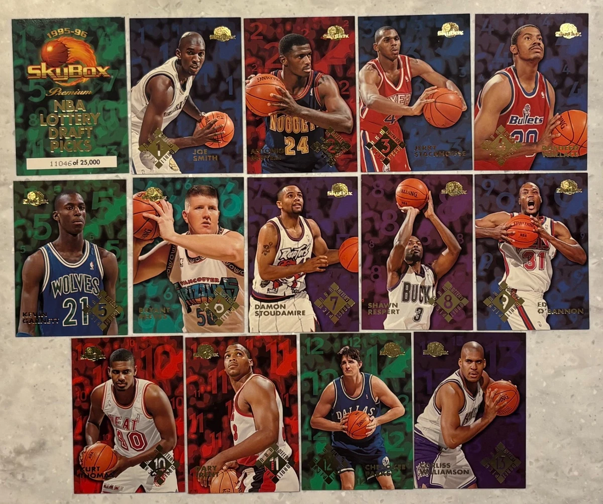 SkyBox Kevin Garnett Basketball Serial Numbered Sports Trading