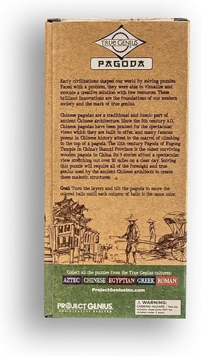 Chinese Pagoda - Fun Brain Teaser Puzzle - Picture 6 of 6