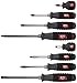 Kyoto Machine Tools (KTC) Resin Pattern Screwdriver Set Through-Type [8 Pieces]