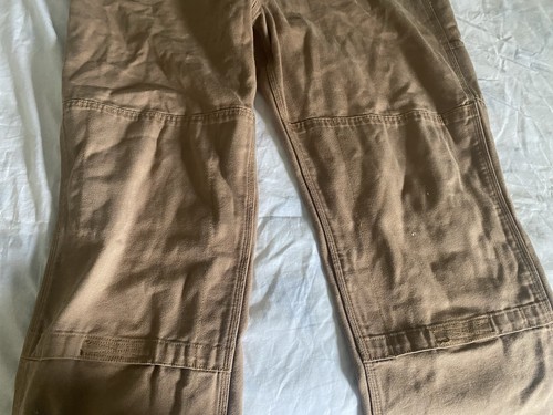 Mens Duluth Trading Company Canvas Coveralls Size 42 X 32 Carpenter Cargo - Picture 5 of 9