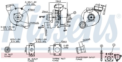 NISSENS 93173 Charger, charging system for AUDI,SKODA,VW - Bild 6 von 6