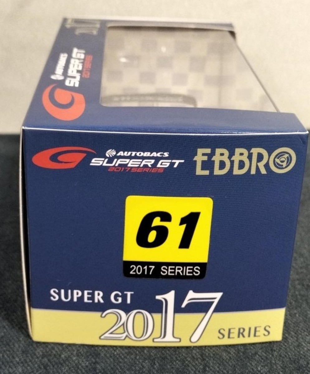 エブロ スーパーGT 2017 スバルBRZ R&D SPORT 1/43 EBBRO 1/43 SUBARU BRZ R＆D SPORT SUPER GT GT300 2017 No.61
