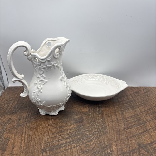 Vintage Napcoware Provincial kleiner Krug und Becken Schale C-7107 - Bild 2 von 13