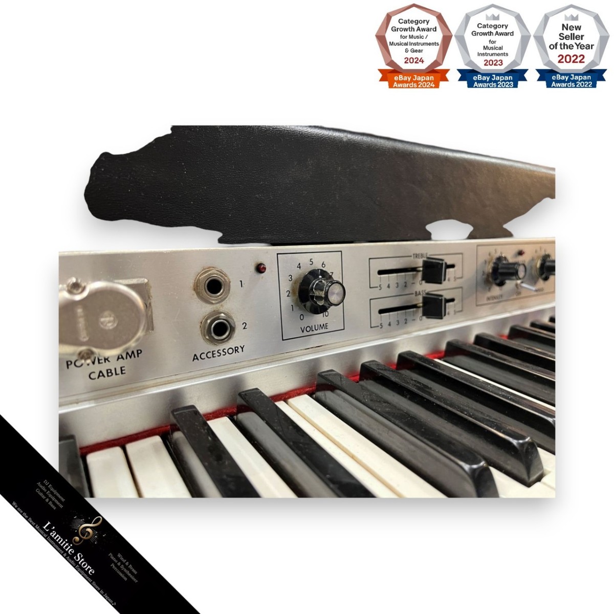 Rhodes Mark I Suitcase 88 Key Electric Piano Vintage 1979