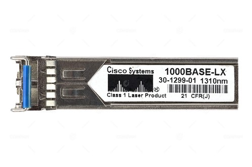 30-1299-01 CISCO 1000BASE-LX 1G 1310NM 10KM MODUŁ NADAWCZO-ODBIORCZY - Zdjęcie 2 z 6