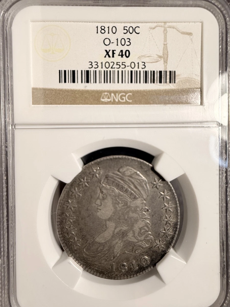 NGC Grade XF 40 US Early Half Dollar Coins (1794-1839) for sale | eBay