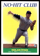 1991 Score - Nolan Ryan #701 (9/3/25)