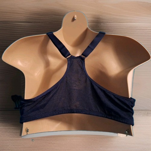 Catherine's front closure bra - 48 DD - Navy/white gingham - NWOT - Picture 3 of 5