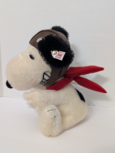 Steiff Snoopy Flying Ace Plush 2012 Limited Edition 807 of 1500 Peanuts Germany - Picture 1 of 11