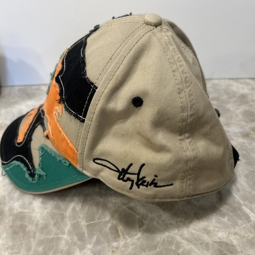 Gorra ajustable de béisbol Toby Keith camuflada bandera americana - Imagen 4 de 7