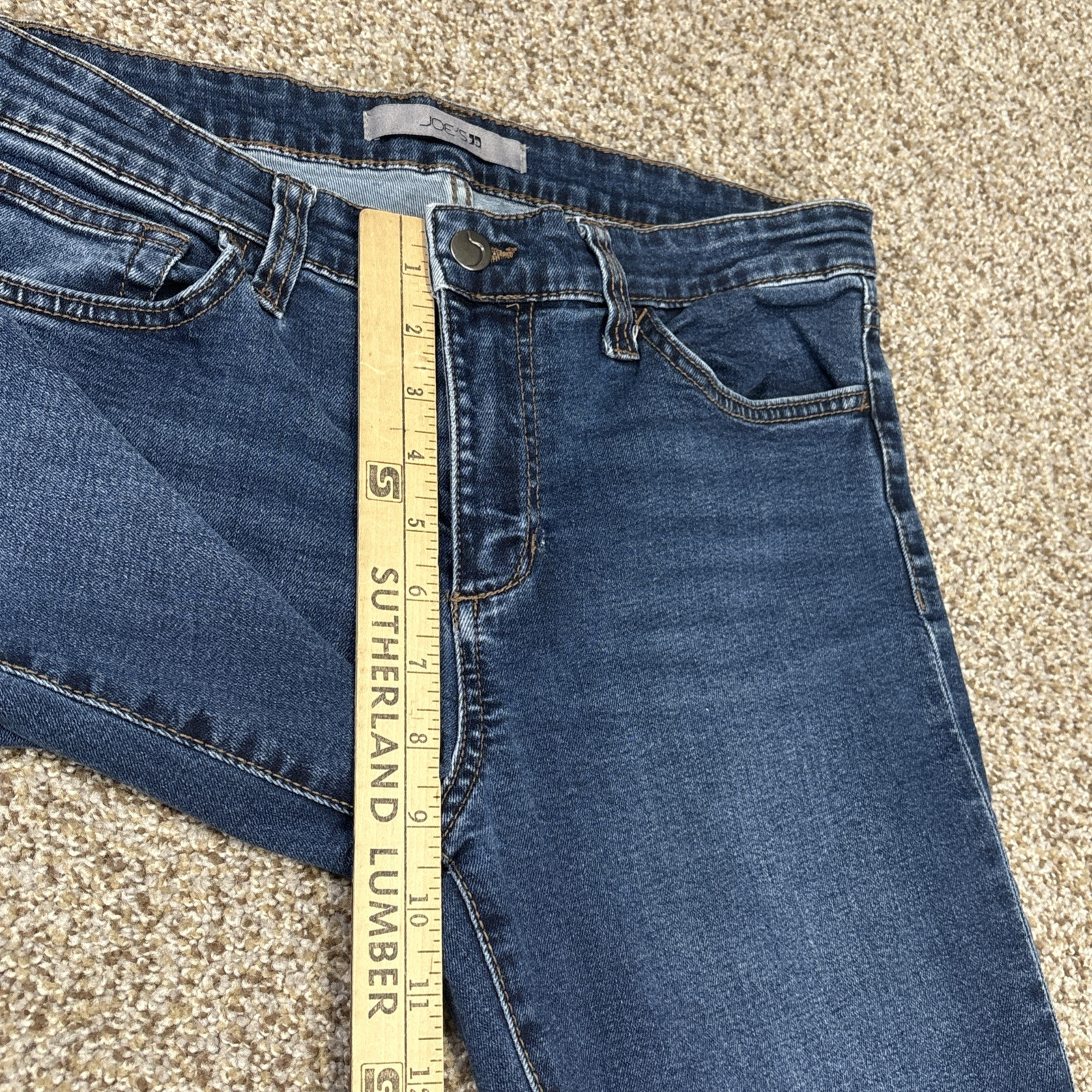 Joes Jeans Women's Size 29 Medium Wash Stretch Straight Skinny 30x26 - View 8
