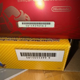 Nintendo 3DS XL Limited Edition. Red Handheld System. Open Box. Free shipping!!!