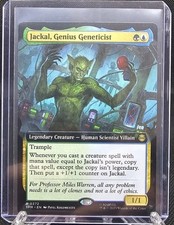 Jackal, Genius Geneticist #272 Non-FOIL EXTENDED MTG Spiderman Magic Card
