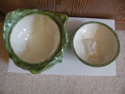 1950s - 1970s HOLLAND MOLD LETTUCE CABBAGE BOWL WITH LID - Picture 4 of 7