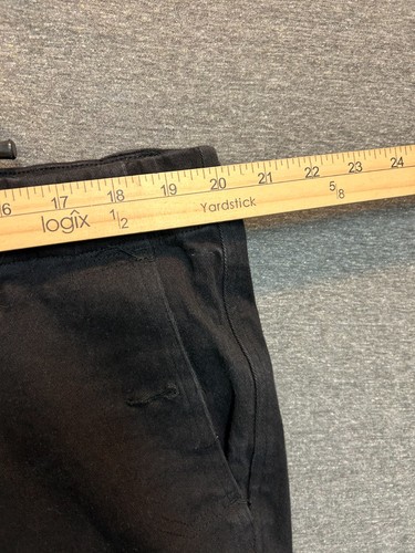 8&9 Clothing Co. Cargo Pants Mens 40 x 31 Black Pockets Tapered Leg Mid Rise - Picture 10 of 11