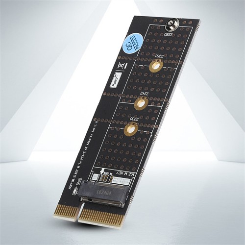 M.2 Nvme Key M SSD to PCI- E 4X Vertical Riser Card with Heat Sink - Photo 4/8